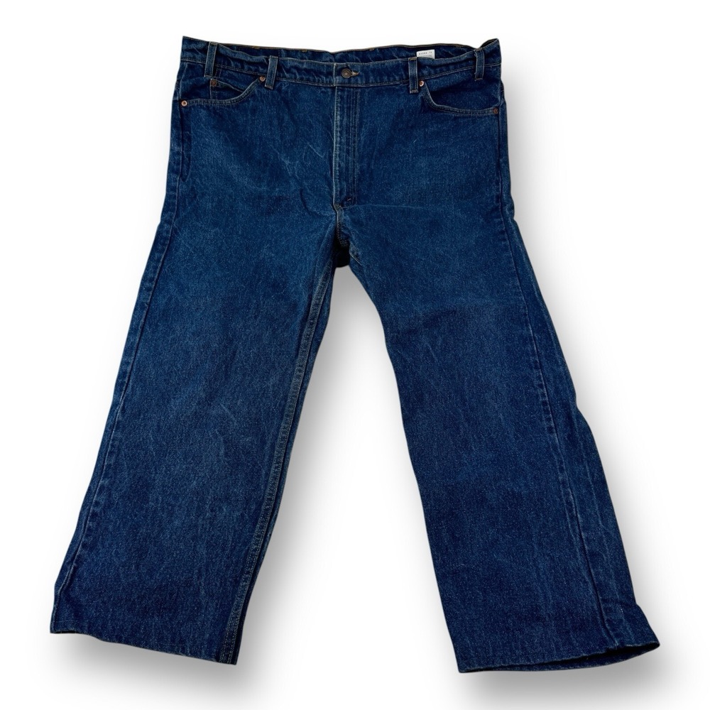 Levi's Vintage Blue Jeans 44x27 Regular Fit Straight Leg 5 Pocket Made in USA